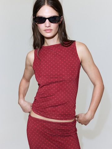 MANGO Top 'YOLI' - piros: elől