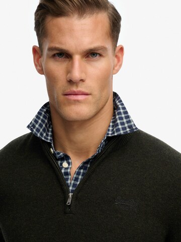 Pull-over 'Essential' Superdry en vert