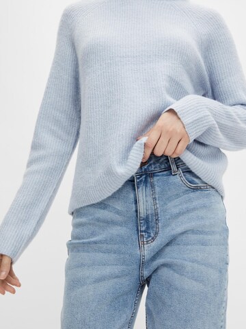 PIECES - Pullover 'Ellen' em azul
