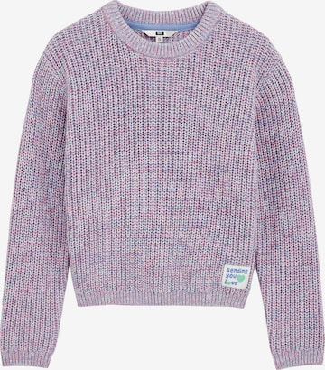 purpurinė WE Fashion Megztinis: priekis