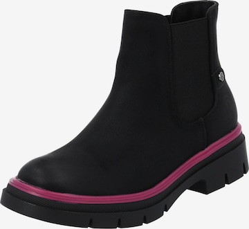 Palado Chelsea boots 'Natlee' in Zwart: voorkant