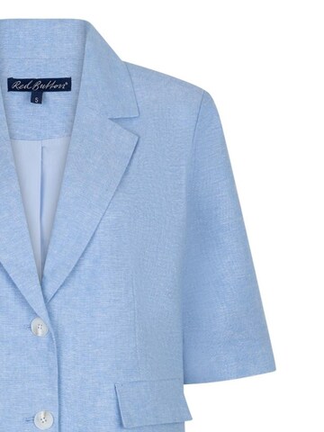 Red Button Blazers 'Red Button Blazer Linen Melang' in Blauw