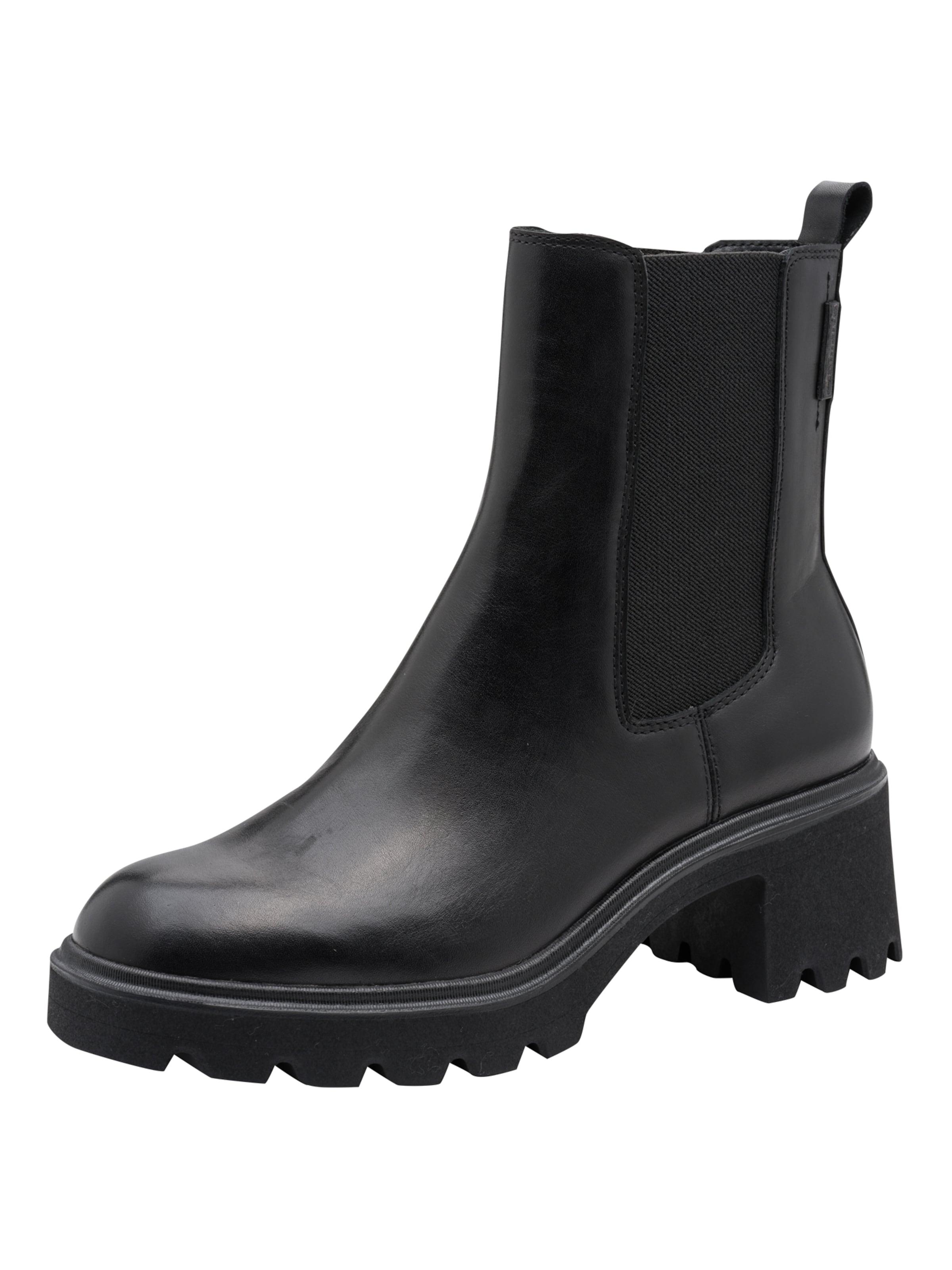Tamaris - Botas chelsea em preto: frente