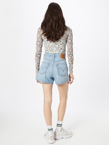 LEVI'S ® Loosefit Jeans 'High Loose Short' i blå