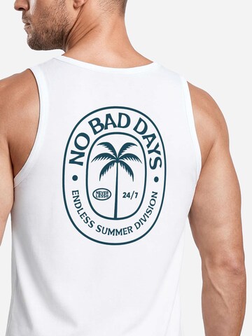 Neverless Shirt 'No Bad Days' in White