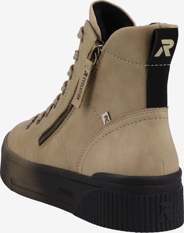 Bottes à lacets 'W0761' Rieker EVOLUTION en beige