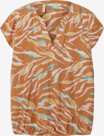 TOM TAILOR Blouse in Orange: front