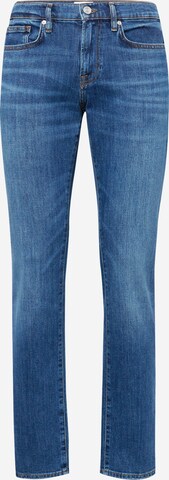 FRAME Slimfit Jeans 'L'HOMME' in Blauw: voorkant