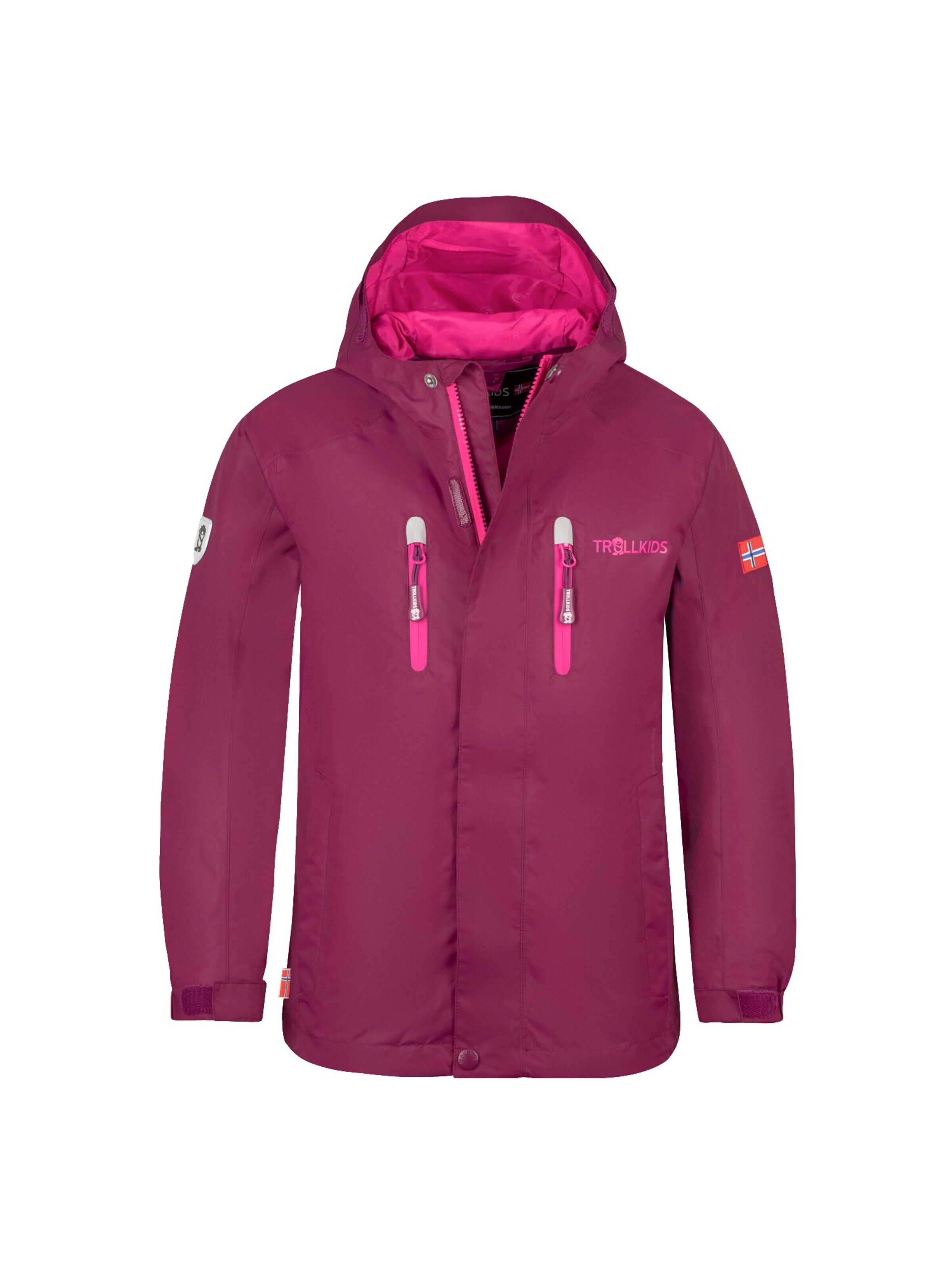 TROLLKIDS Outdoorjacke in Lila: Vorderseite