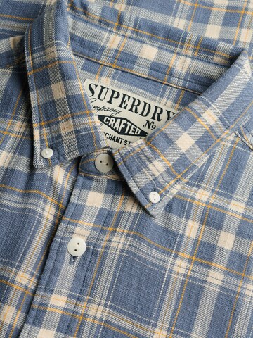 mėlyna Superdry & Co Standartinis modelis Marškiniai