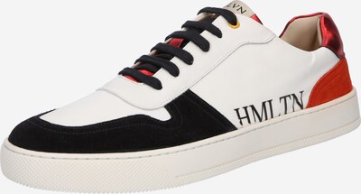 MELVIN & HAMILTON Низкие кроссовки в Красный / Черный / Белый, Обзор товара