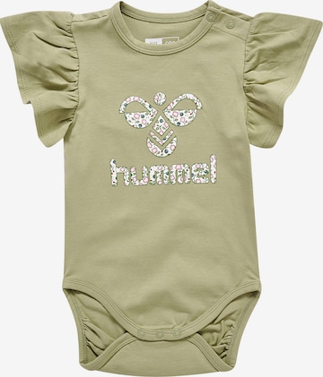 Hummel Romper/Bodysuit in Green: front