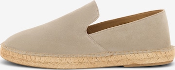 Espadrilles 'Tellin' Boggi Milano en gris : devant