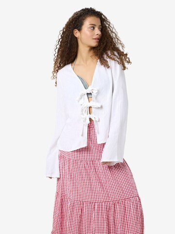 Camicia da donna 'NMLEILANI' di Noisy may in bianco