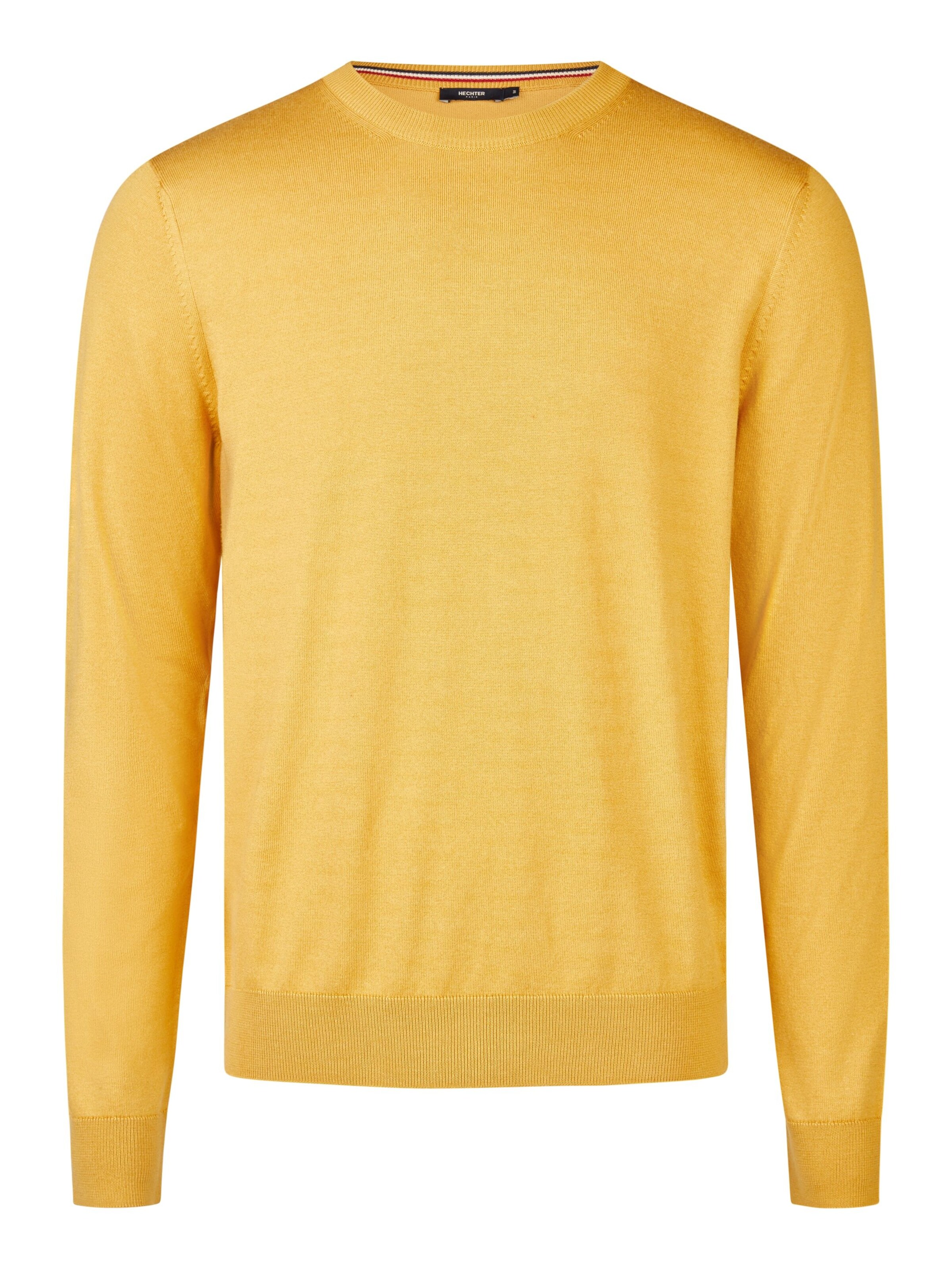 Pull-over HECHTER PARIS en jaune : devant