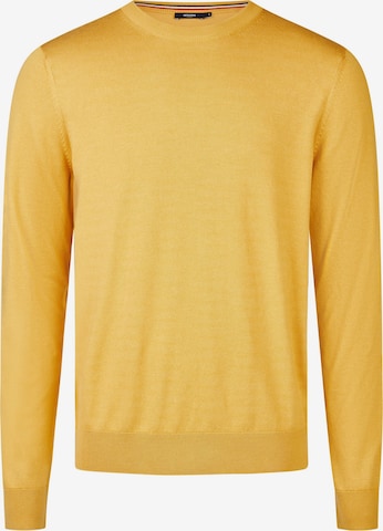 HECHTER PARIS Trui in Geel: voorkant