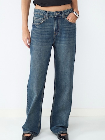 BALMOHK Loosefit Farkut värissä sininen: etupuoli