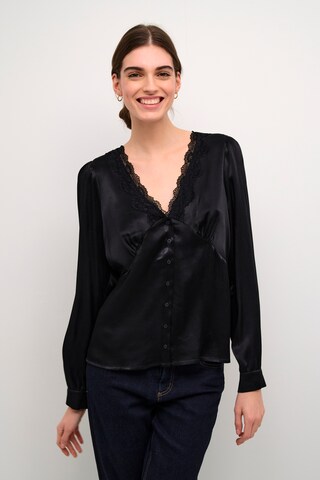 CULTURE Bluse 'Jessie' in Schwarz: Vorderseite