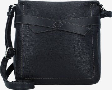 TOM TAILOR Crossbody Bag in Black: front