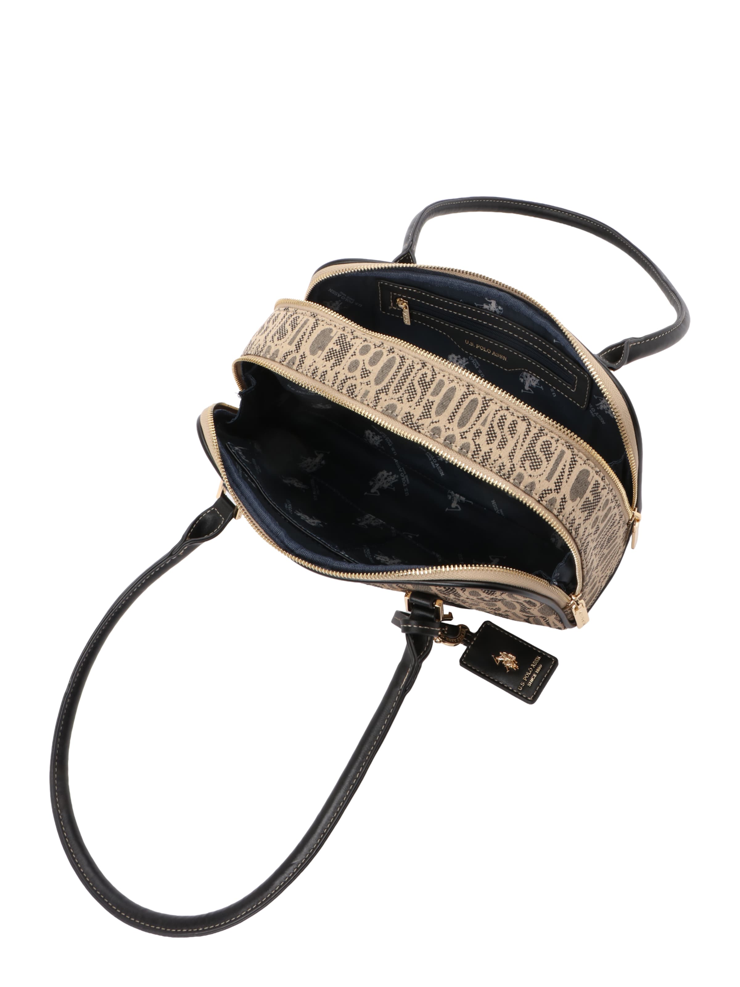 U.S. POLO ASSN. - Mala de ombro em bege