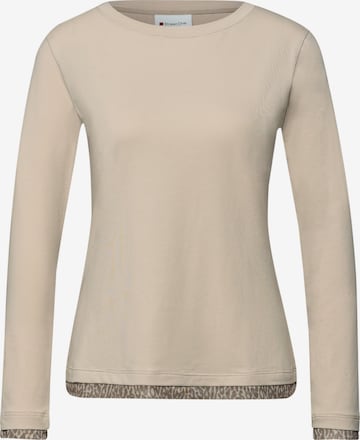 STREET ONE Shirt in Beige: front