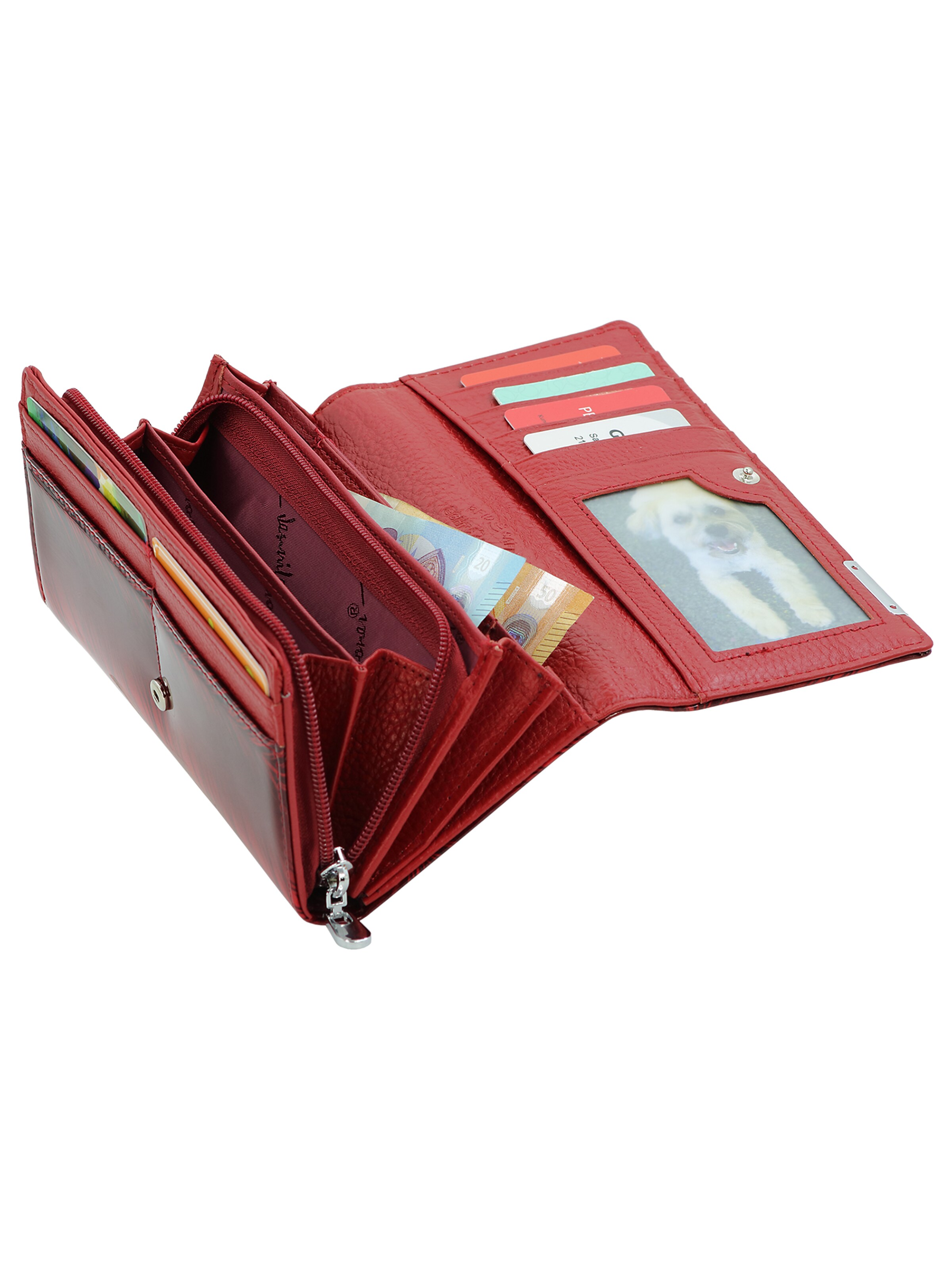 Jennifer Jones Wallet in Red