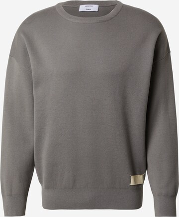 Pullover 'Sascha' di DAN FOX APPAREL in grigio: frontale