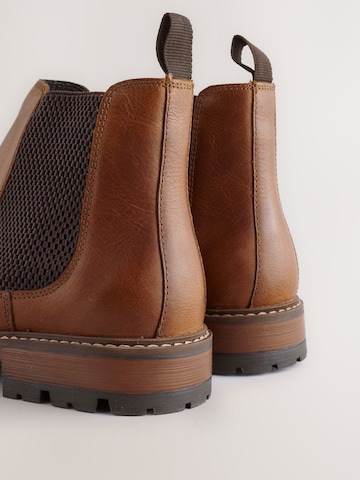 Next Μπότες chelsea σε καφέ