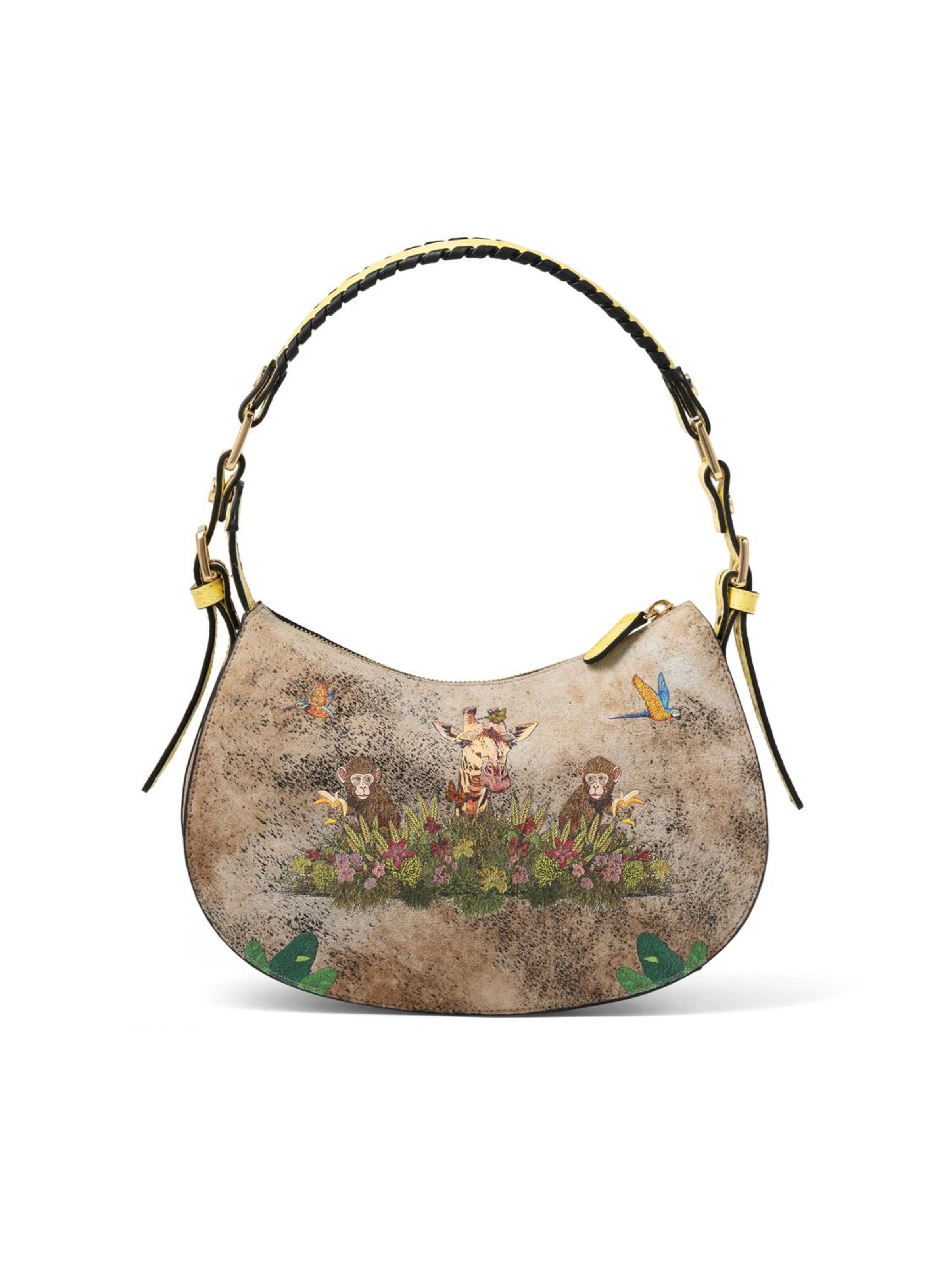 Braccialini - Bolso de hombro 'Ginevra Leone' en Mezcla de colores