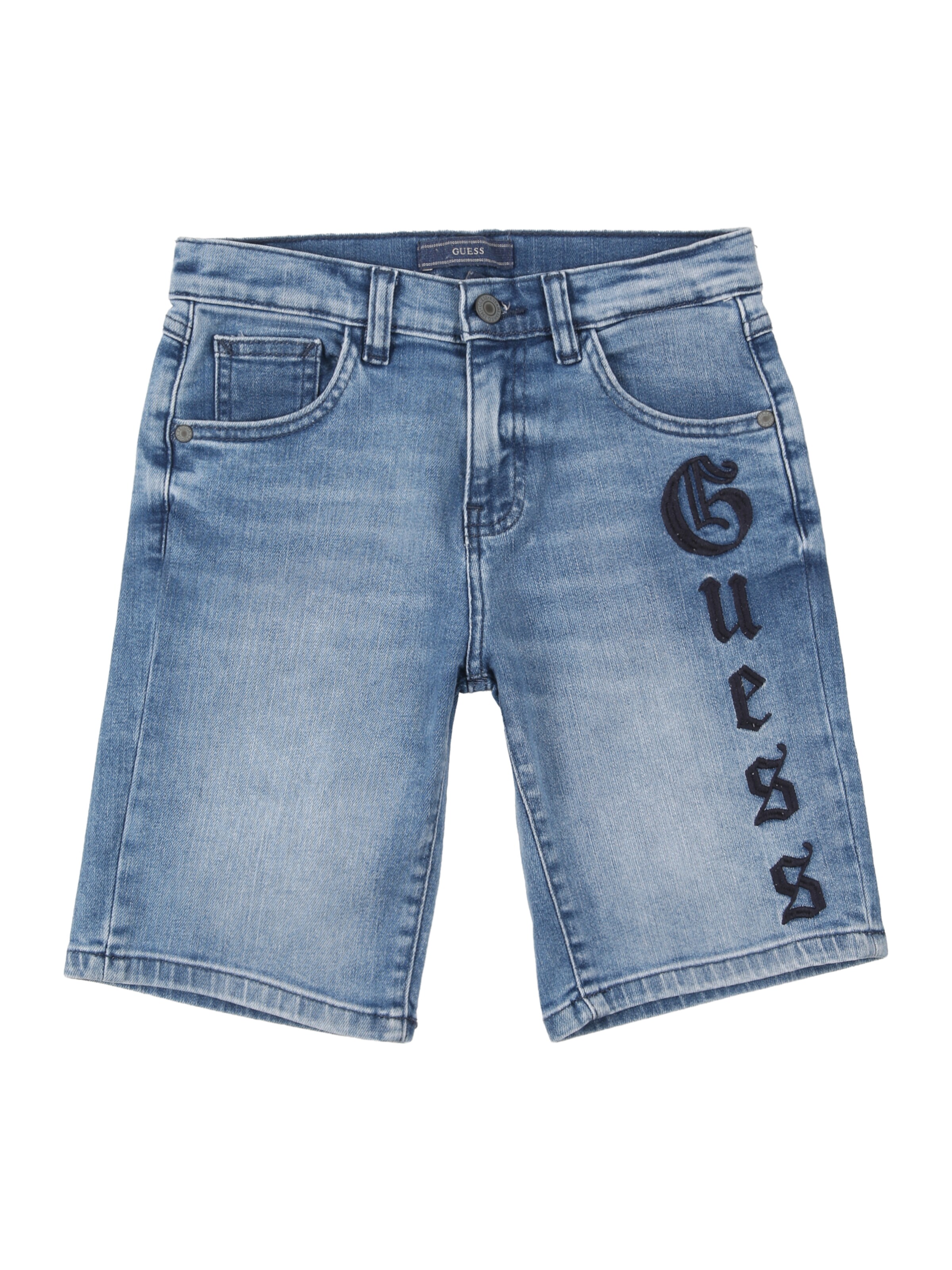 GUESS - regular Vaquero en azul: frente