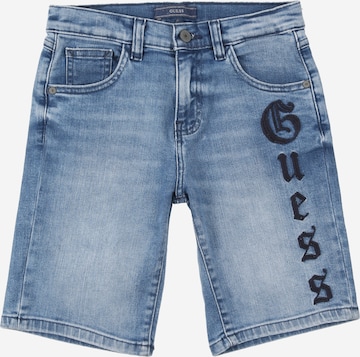 GUESS Regular Farkut värissä sininen: etupuoli