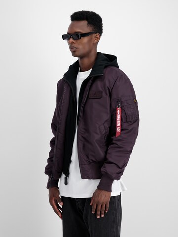 Giacca di mezza stagione 'MA-1 D-Tec' di ALPHA INDUSTRIES in lilla