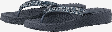 ILSE JACOBSEN Teenslipper 'Cheerful 08M' in Blauw: voorkant