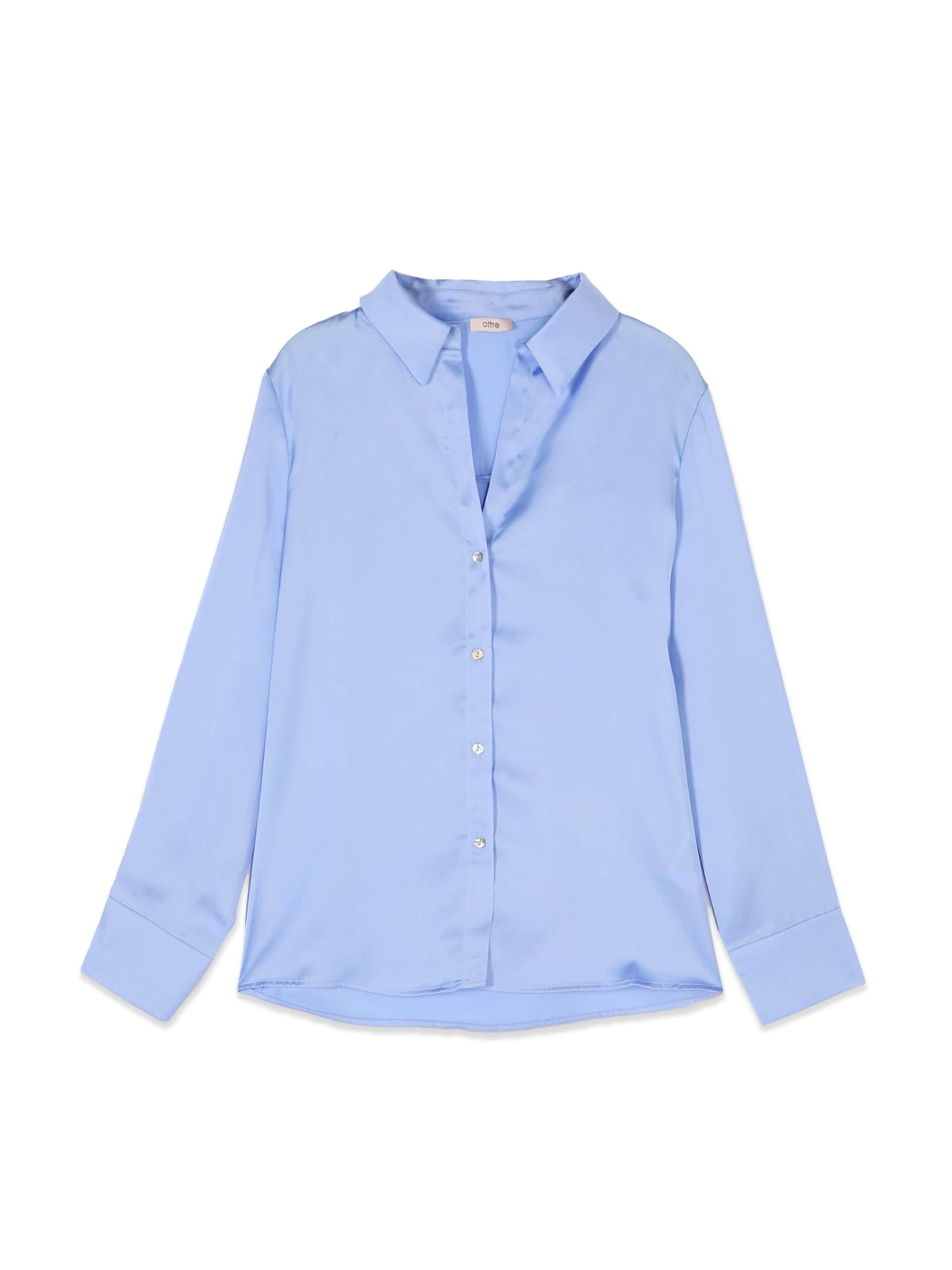 oltre - Blusa en azul: frente