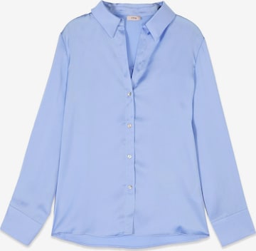 oltre - Blusa en azul: frente