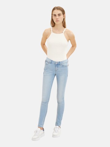 TOM TAILOR DENIM Skinny Jeans i blå