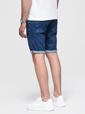 Ombre regular Jeans i blå