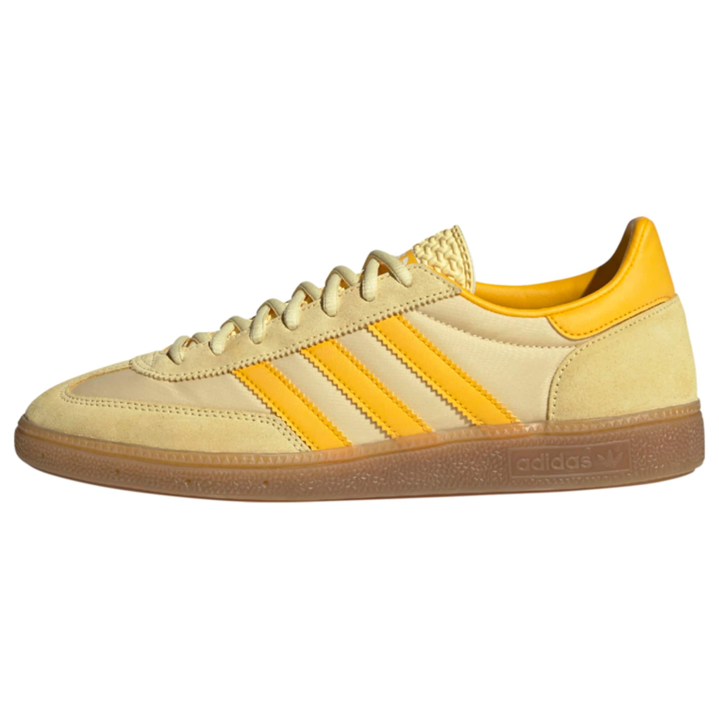Baskets basses 'Handball Spezial' ADIDAS ORIGINALS en jaune : devant