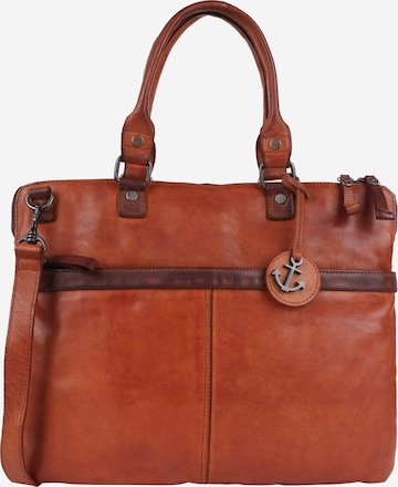 Harbour 2nd Document bag in Brown: front