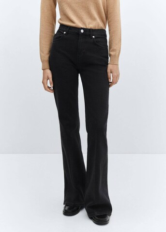 MANGO Bootcut Jeans 'Violeta' i sort