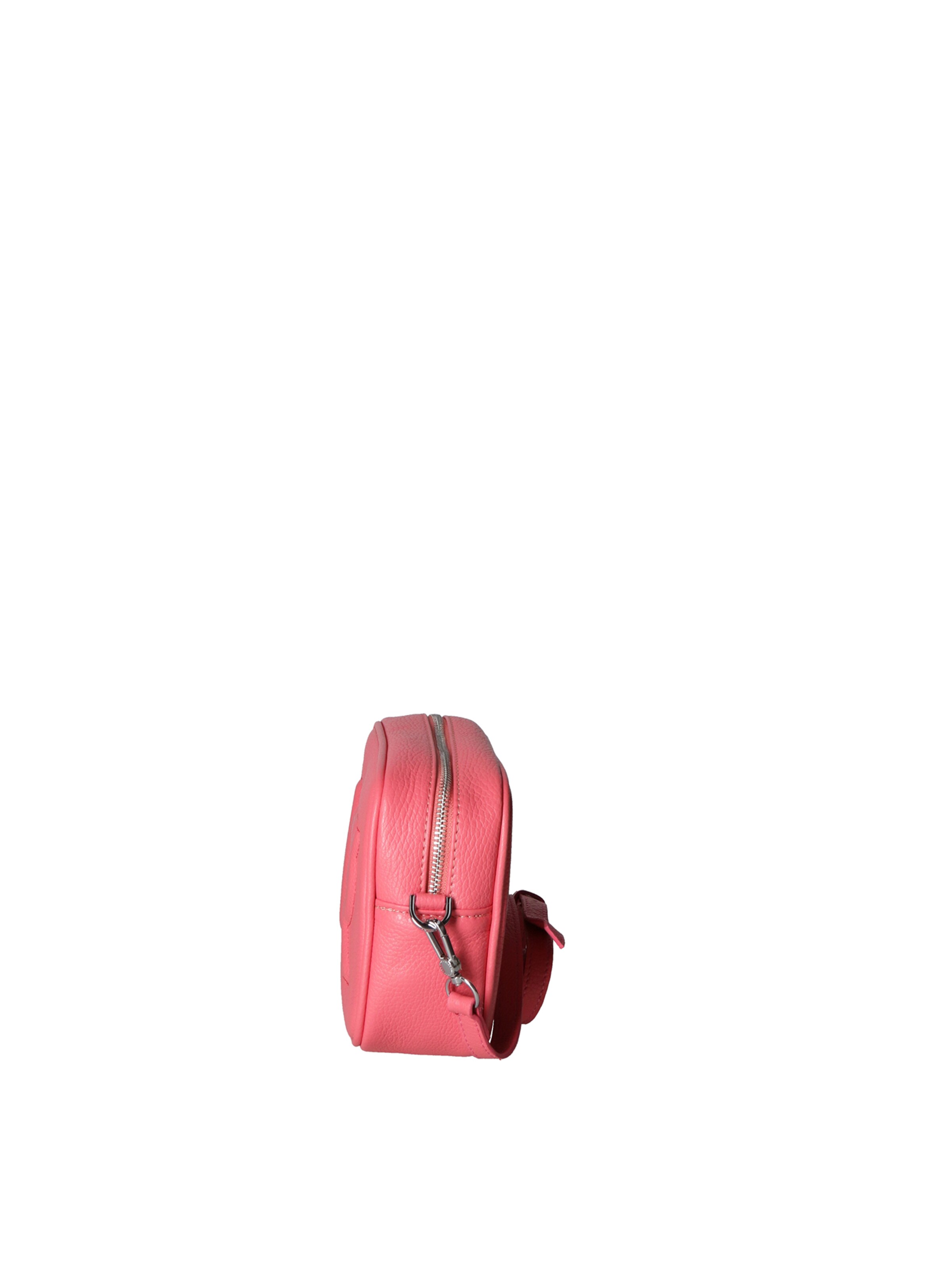 Borsa a tracolla 'Borsa a Tracolla Donna Pelle Virginia Rhinè Zip' di Virginia Rhinè in rosa