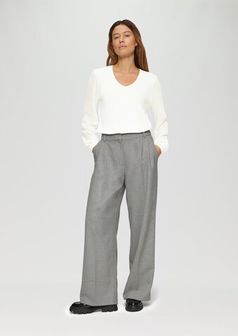 s.Oliver BLACK LABEL Sweater in White