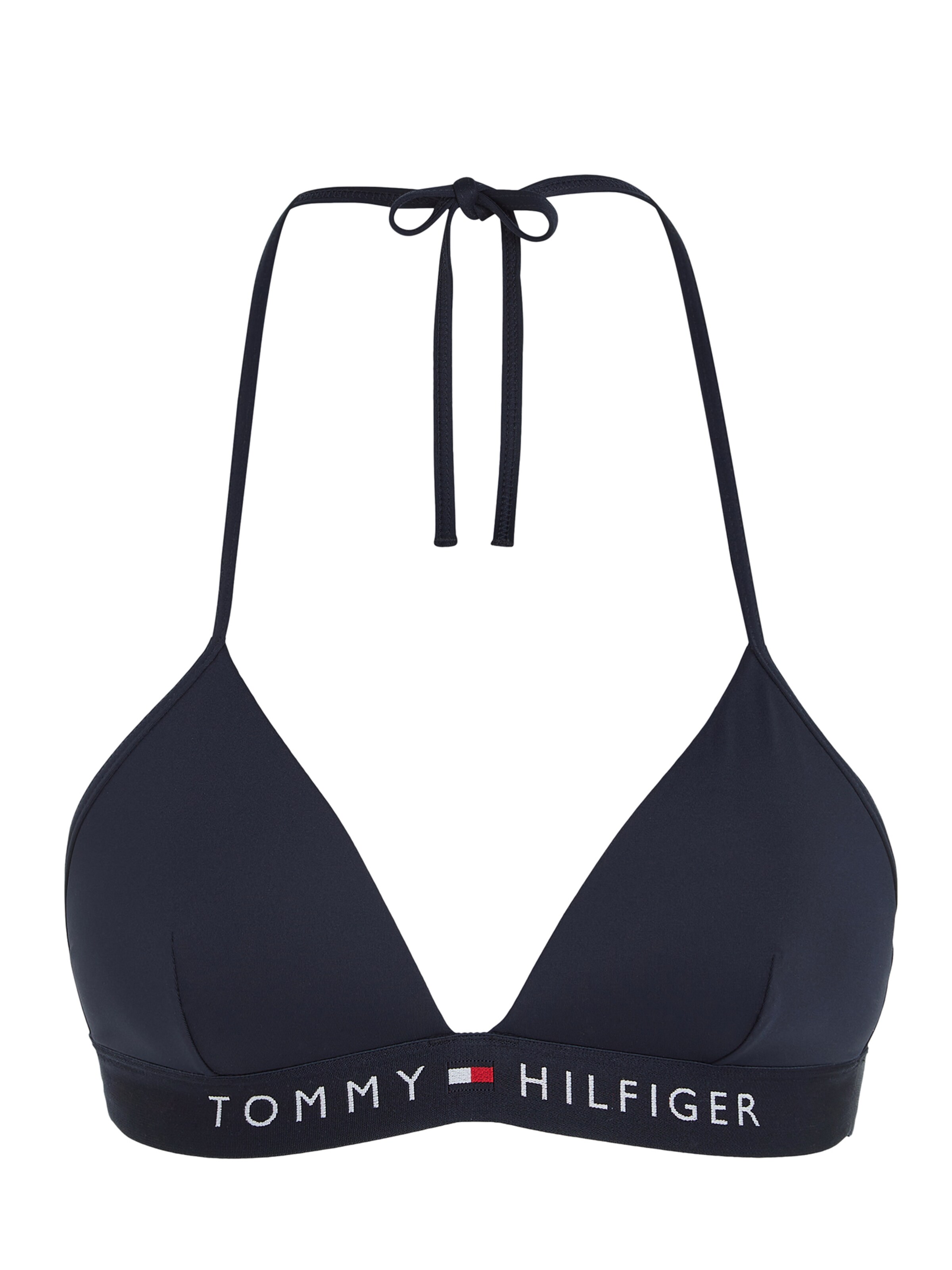Triangle Hauts de bikini Tommy Hilfiger Underwear en bleu : devant