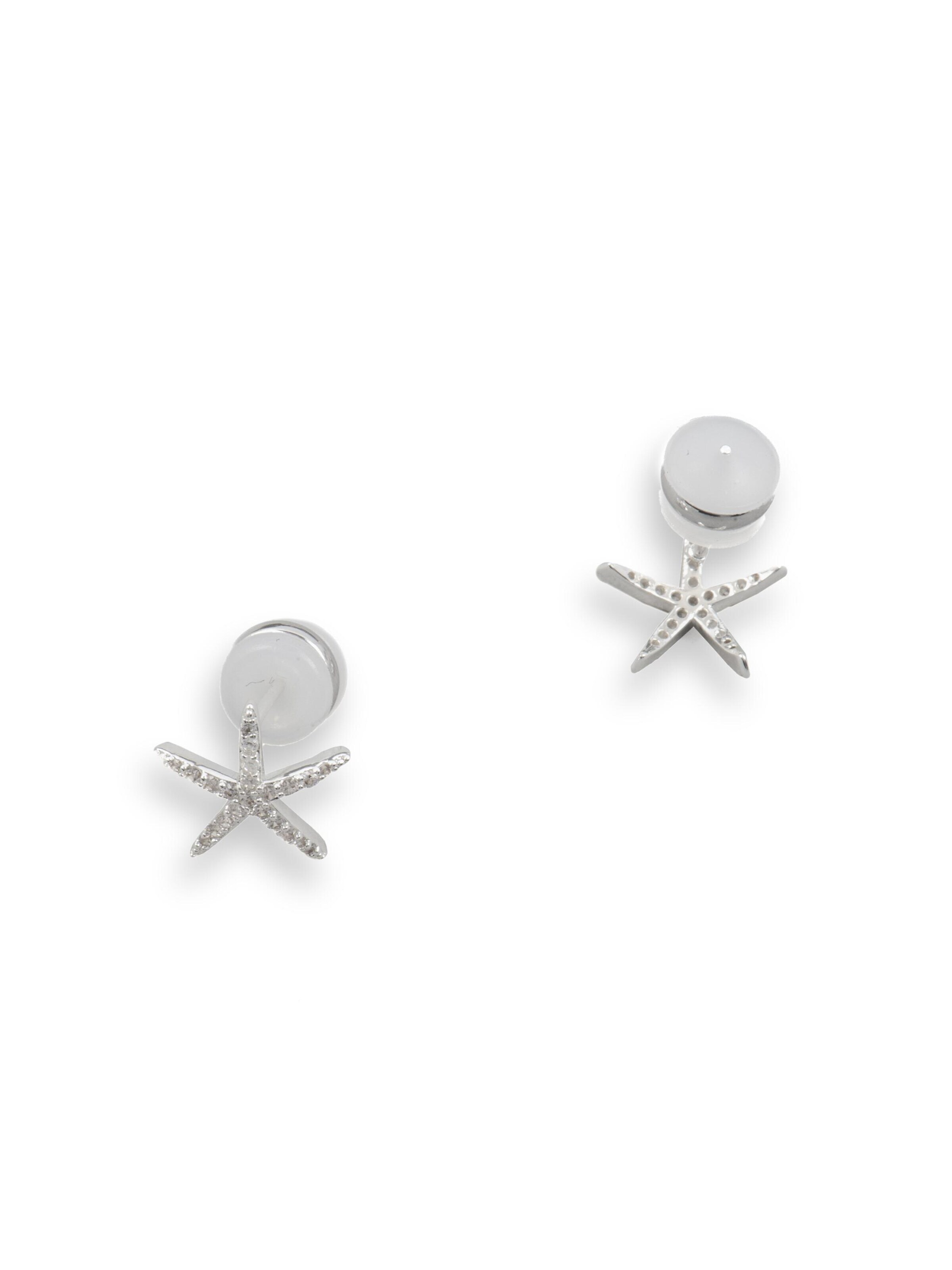 Luxenter Earrings 'Nusde' in Silver