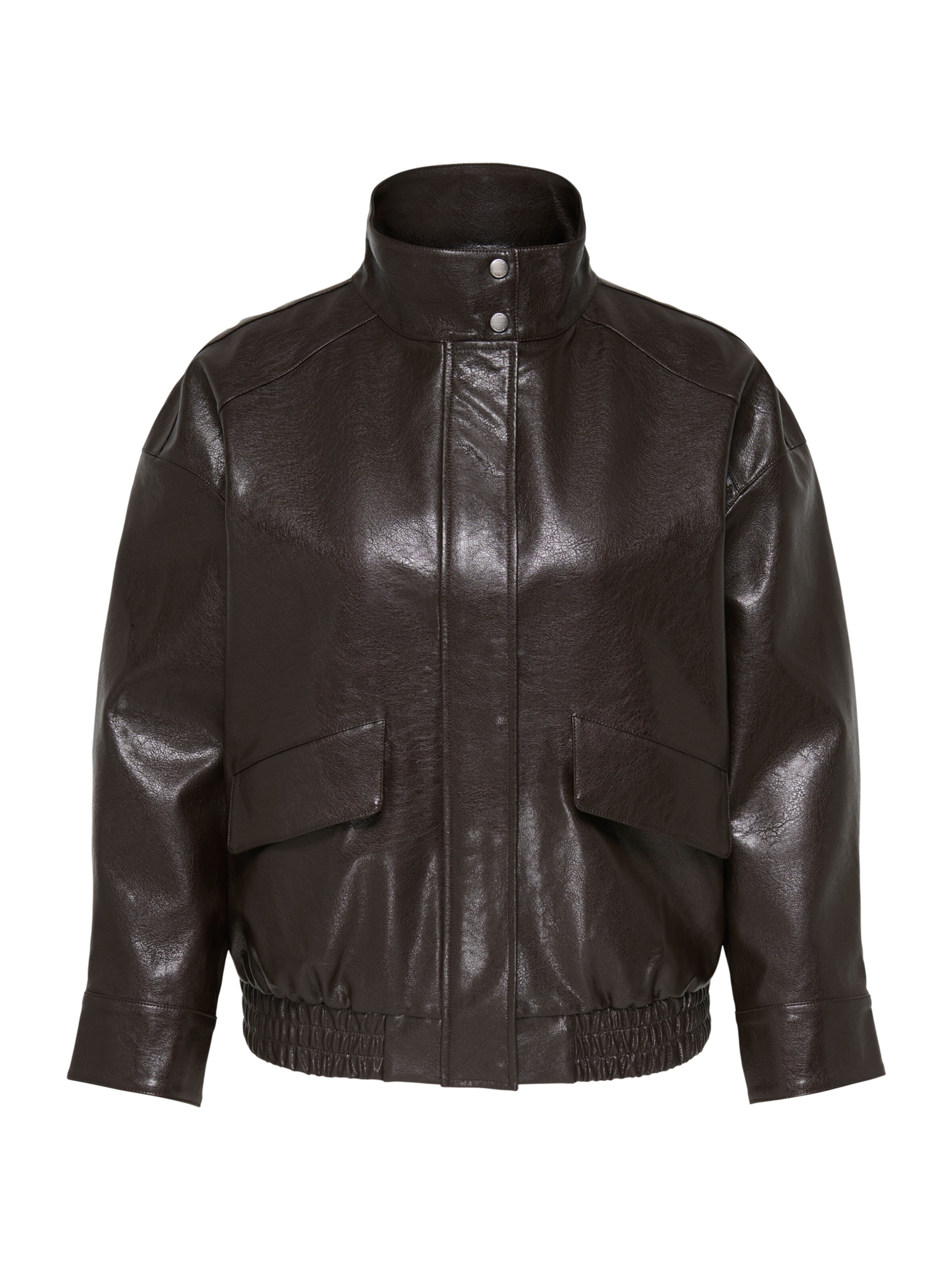 ONLY Carmakoma Přechodná bunda 'CARJULIA' – hnědá: přední strana