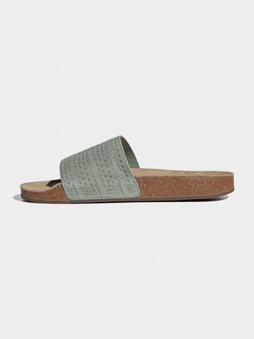 ADIDAS ORIGINALS Μιούλ 'Adilette' σε πράσινο