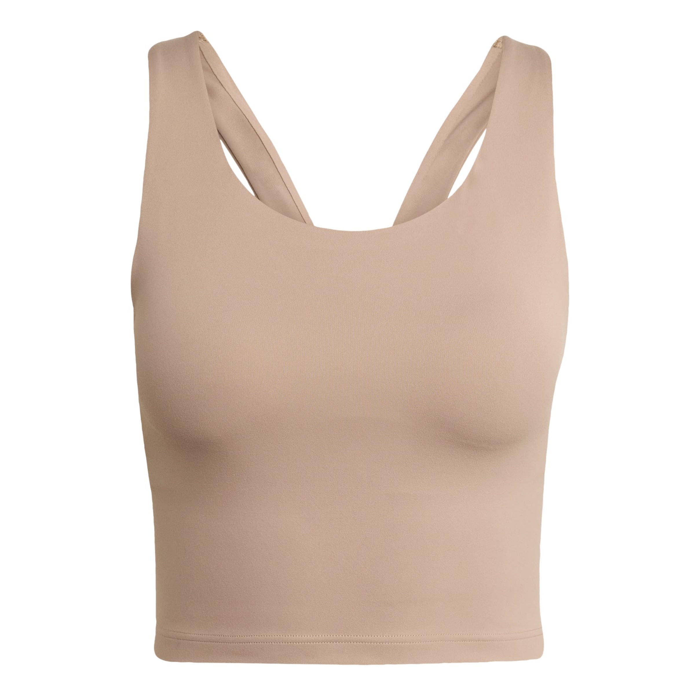 Bustier Soutien-gorge de sport 'All Me' ADIDAS PERFORMANCE en marron : devant
