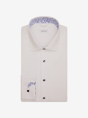 SEIDENSTICKER Regular fit Business Shirt 'SMART ESSENTIALS' in White