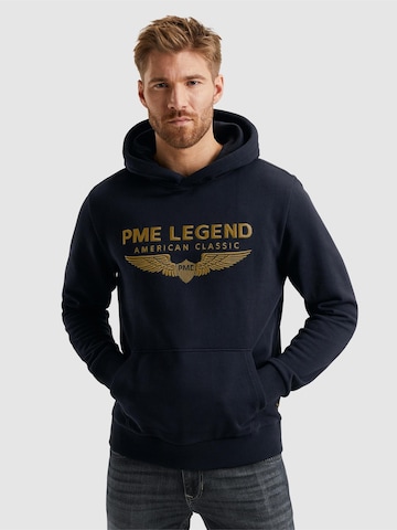 Sweat-shirt 'PME LEGEND - Hoodie with logo' PME Legend en bleu : devant