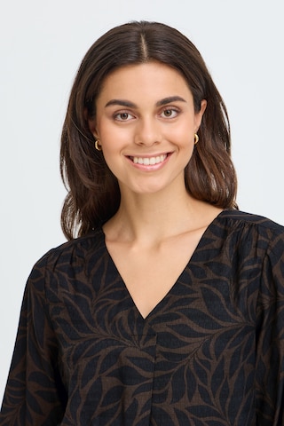 Fransa Blouse 'FRARIANA' in Brown